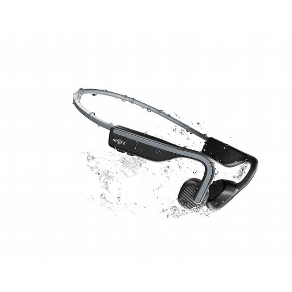 OpenMove Grey Bone Conduction Stereo Bluetooth Headset