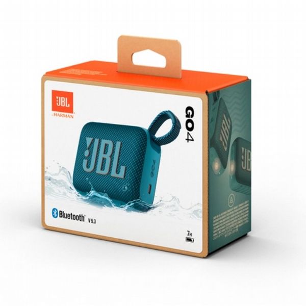 JBL Go 4 Portable Speaker Blue