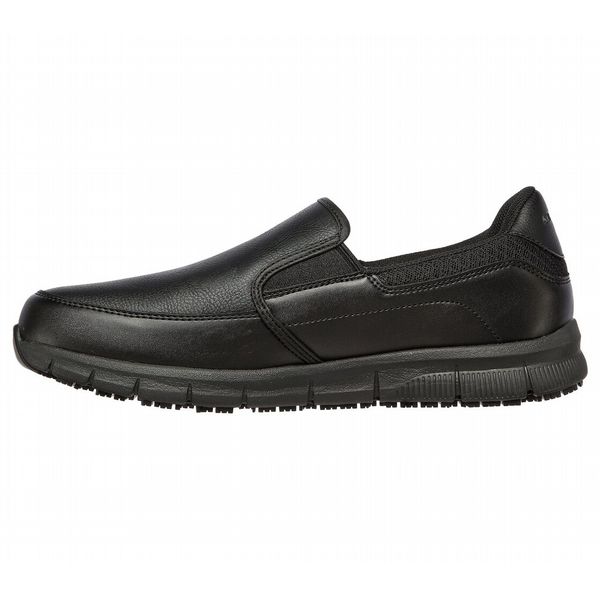 Skechers Work Relaxed Fit Nampa Mens Nursing Shoes Black