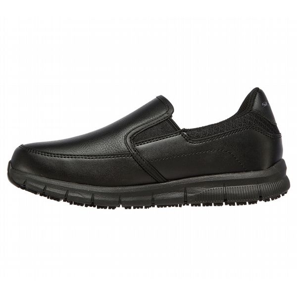 Skechers Work Relaxed Fit Nampa Womens Nursing Shoes Black