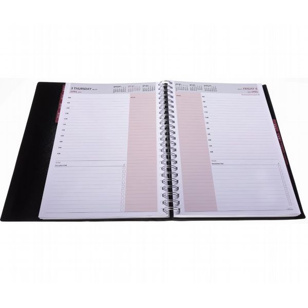 Collins Leadership Mid Year 24-25 Planner A4 Day-to-Page- Graphite