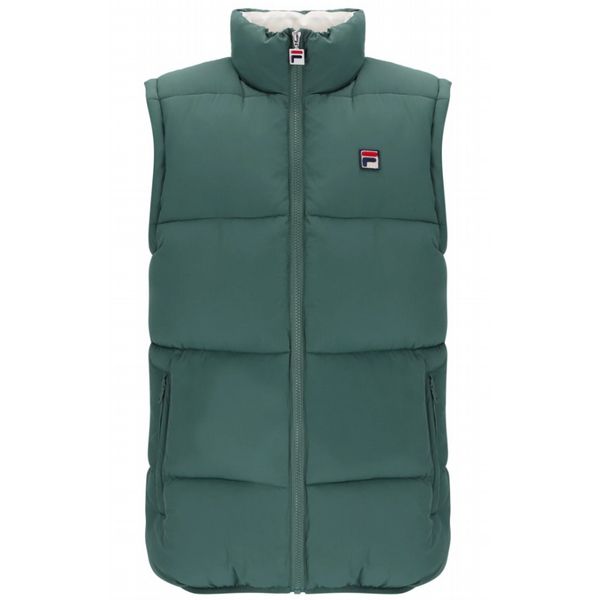 FILA MACKAY PUFFER GILET - DARK FOREST/GARDENIA