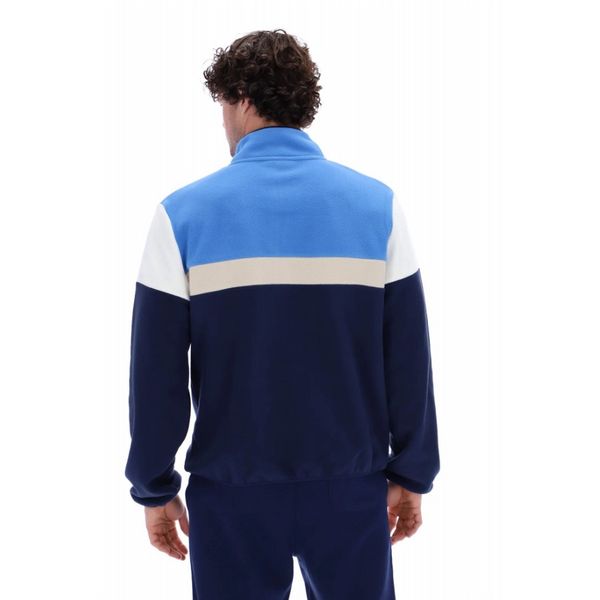 FILA DARWIN COLOUR BLOCK 1/4 ZIP FLEECE MENS- FNAV/REGATTA/GARD