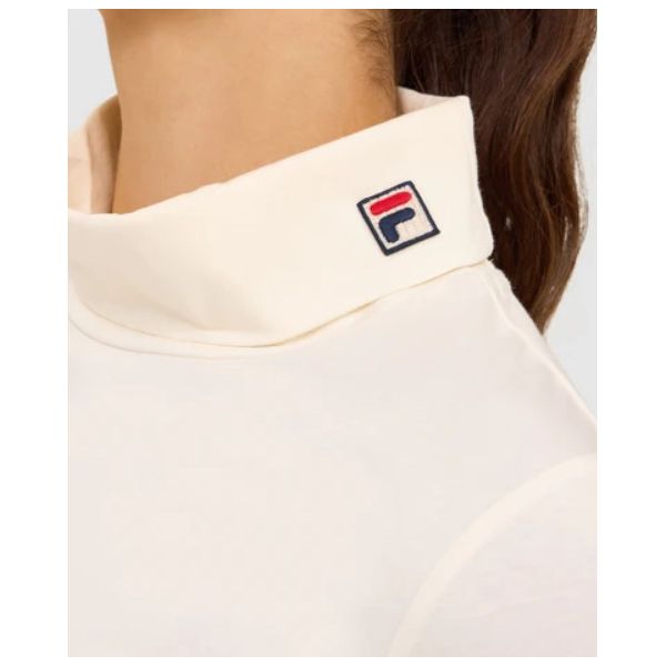 FILA HEIDI WOMENS CROPPED ROLL NECK - GARDENIA