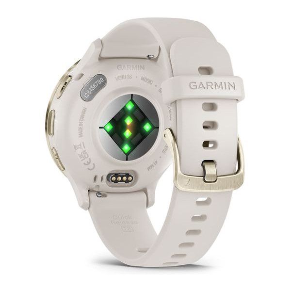 Garmin Venu 3S - Soft Gold & Ivory