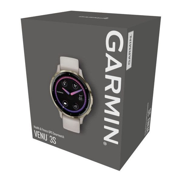 Garmin Venu 3S - Soft Gold & Ivory