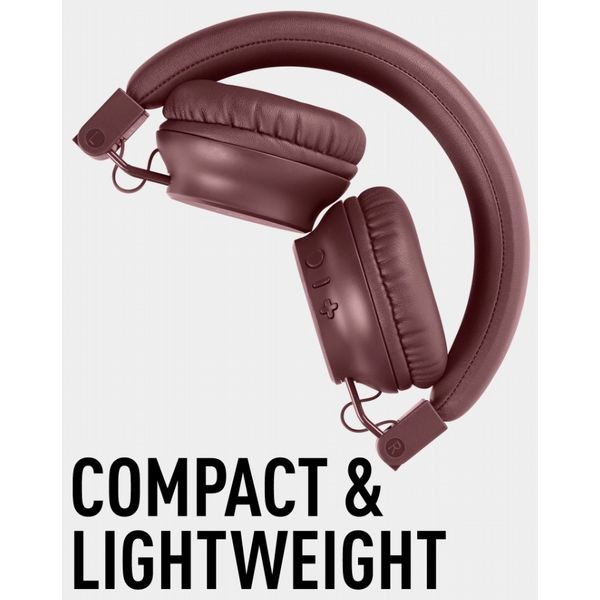 Reflex Active Play Burgundy Over Ear Foldable Headphones