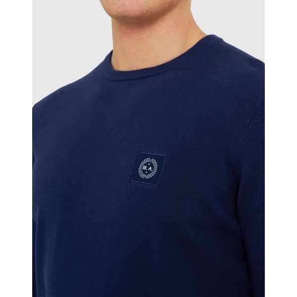 Marshall Artist Siren Knitted Crewneck Navy