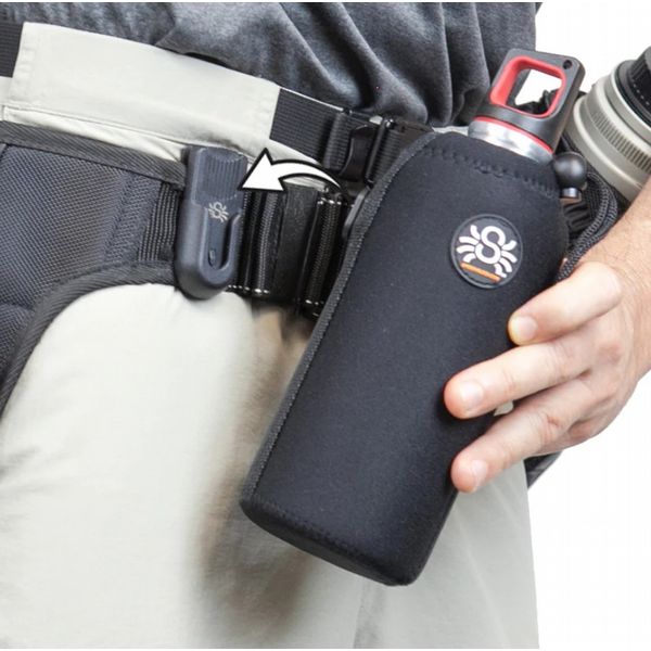 Spider Monkey Water Bottle Holder + Base Clip