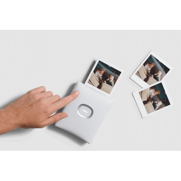 Fuji Instax Link Square Printer - Ash White