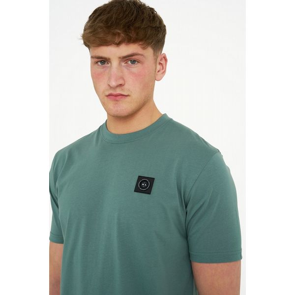 Marshall Artist Siren Cotton T-Shirt Atlantic Green