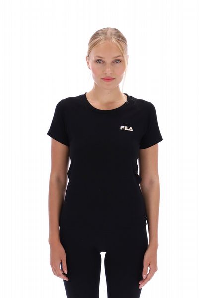 Fila CECILIA CLASSIC T_SHIRT Womens - Black