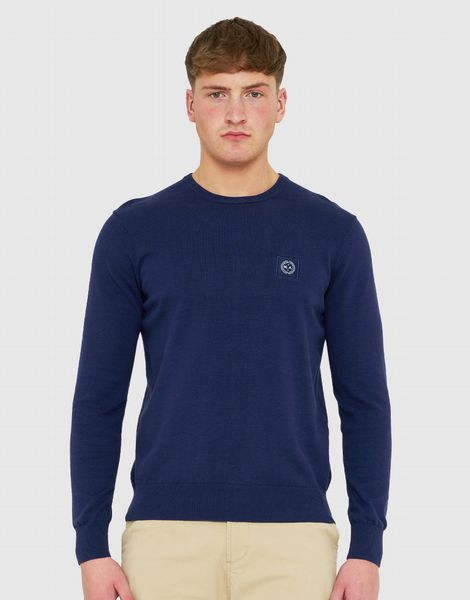 Marshall Artist Siren Knitted Crewneck Navy