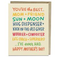 6 Pack Em & Friends Best Mom Ive Ever Had Card