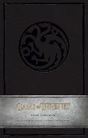 Game of Thrones: House Targaryen Hardcover Ruled Journal