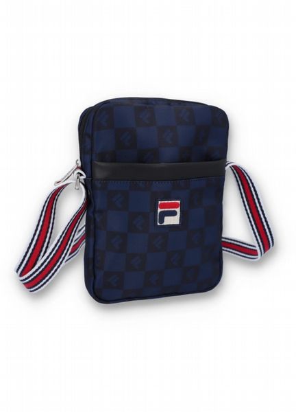 FILA DIGGS AOP CROSS BODY BAG - FILA NAVY/BLACK