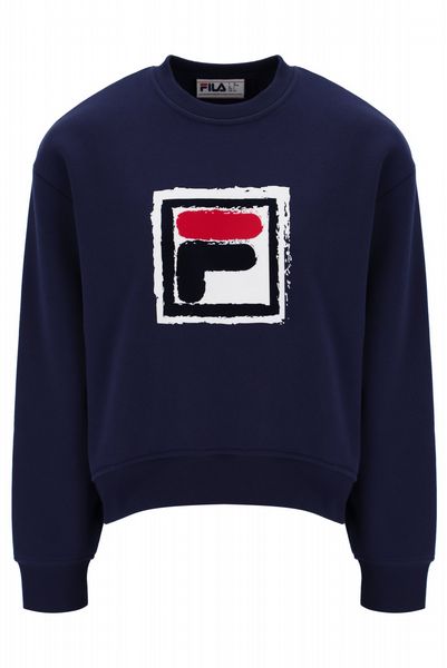 FILA HALIA WOMENS OVERSIZED CREW-FILA NAVY