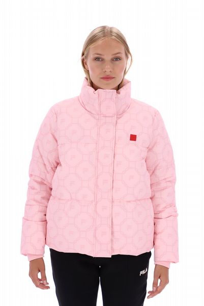 Fila ODI JACKET GIO PRINTED PUFFA JACKET Womens -Orchid