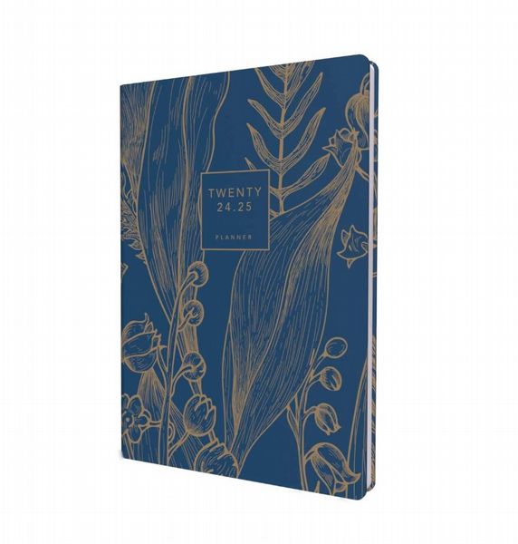 Collins TARA Mid Year 24-25 Diary  A5 Day-to-Page - Navy