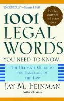 1001 Legal Words You Need to Know: The Ultimate Guide to the Language of the Law