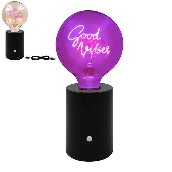 Leonardo LED Text Lamp Good Vibes