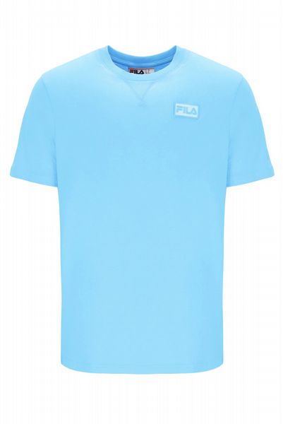 Fila - Benjiman  - Short Sleeve Tee With V Insert- Sky Blue