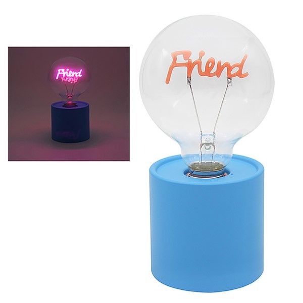 Leonardo LED Text Lamp Small Friend