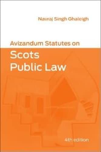 Avizandum Statutes on Scots Public Law