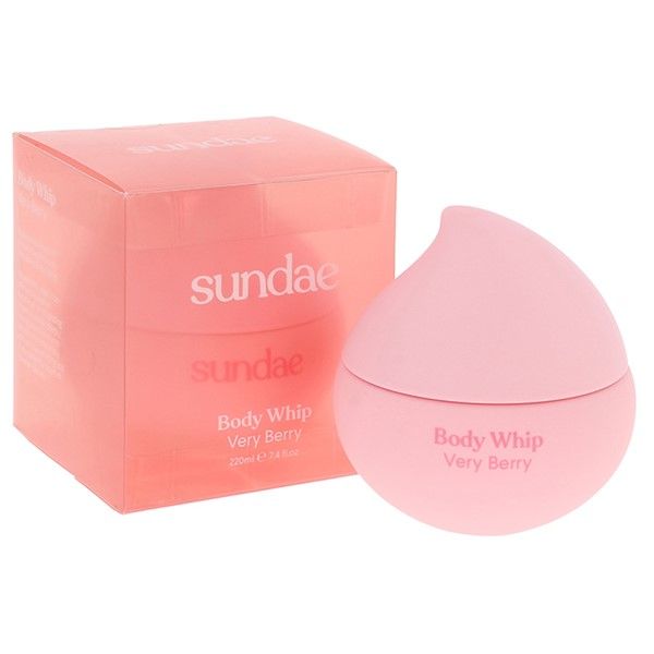 Sundae Body Whip Moisturiser Very Berry