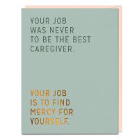 6-Pack Elizabeth Gilbert Best Caregiver Card