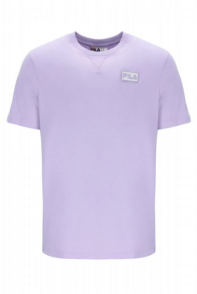 Fila - Benjiman  - Short Sleeve Tee With V Insert- Pastel Lilac