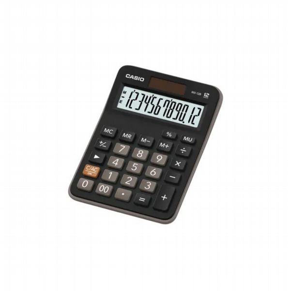 Casio Solar Calculator Dual Power - Black