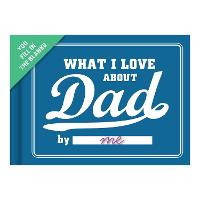  Knock Knock What I Love about Dad Book Fill in the Love Fill-in-the-Blank Book & Gift...