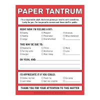 Knock Knock Paper Tantrum Nifty Notes