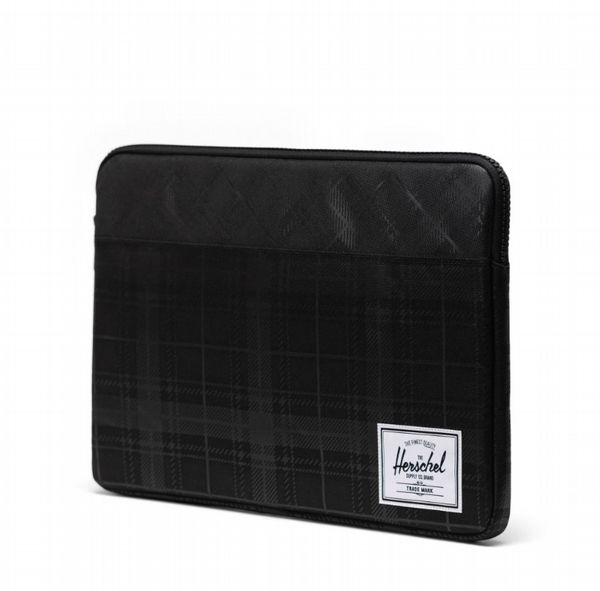 Herschel Anchor 14 Inch Sleeve Plaid Emboss