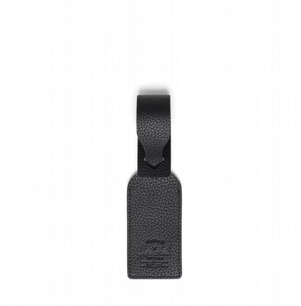 Herschel Luggage Tag Vegan Leather Black