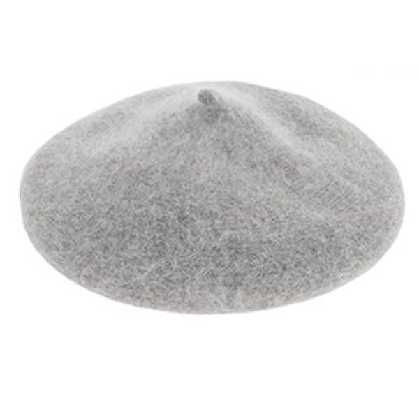 Equilibrium Fashionista Luxury Beret Heather Grey