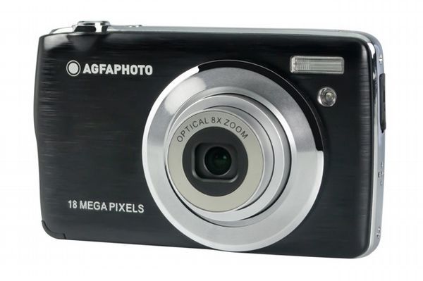 Opened - Agfa DC8200 Compact Digital Camera Kit (Bag & 16GB Card) - Black