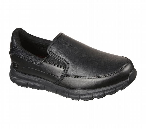 Skechers Work Relaxed Fit Nampa Womens Nursing Shoes Black