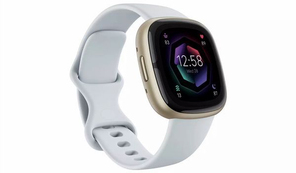 Opened - Fitbit Sense 2 Blue Mist/Soft Gold Aluminium