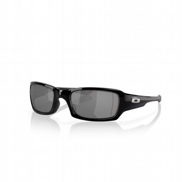 Oakley Fives Squared Polished Black with Black Iridium Polarized