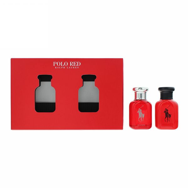  Ralph Lauren Polo Red 2 Piece Gift Set: Eau De Parfum 40ml - Eau De Toilette...