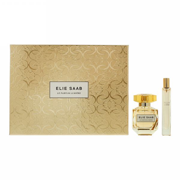  Elie Saab Le Parfum Lumiere 2 Piece Gift Set: Eau De Parfum 50ml - Eau De...