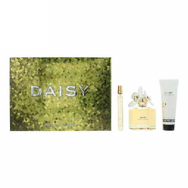  Marc Jacobs Daisy 3 Piece Gift Set: Eau de Toilette 100ml - Body Lotion 75ml -...