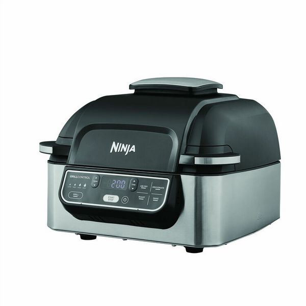 Ninja AG301UK Foodi Health Grill & Air Fryer Black