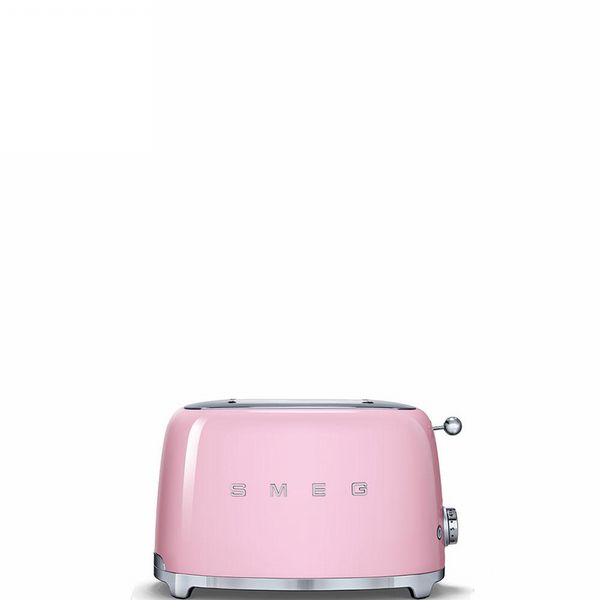 Smeg 2 Slice Toaster Pink