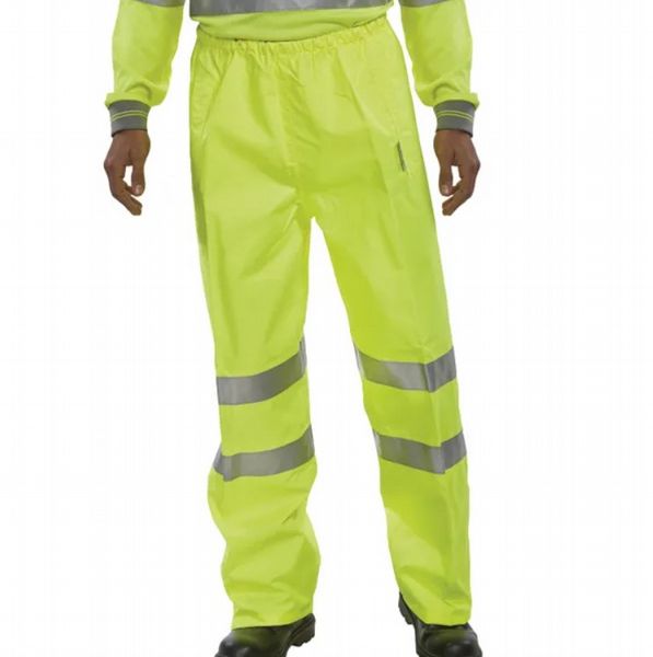 Beeswift Birkdale High Visibility Trousers Saturn Yellow Medium