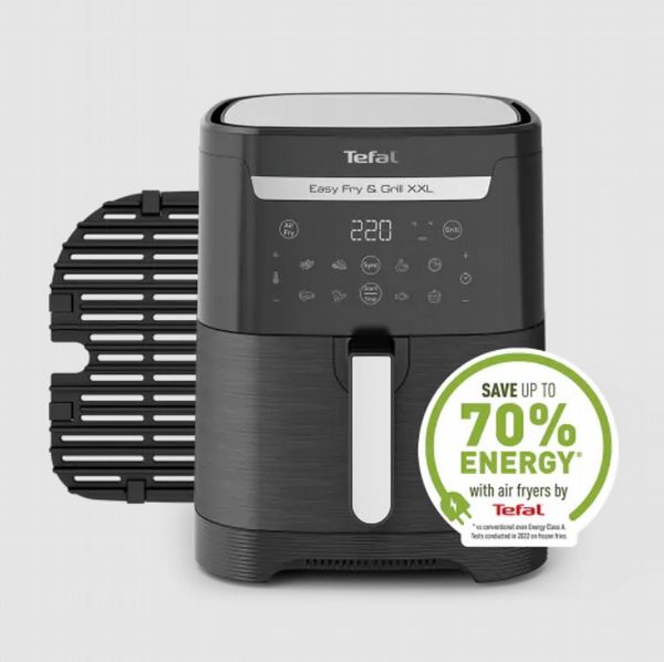 Tefal 6.5L Easy Fry Flexi Dual Zone Air Fryer & Grill