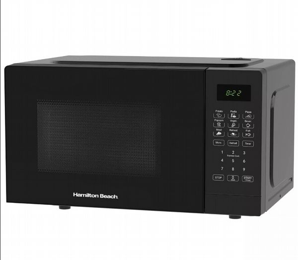 HAMILTON BEACH ESSENTIAL DIGITAL MICROWAVE 20L BLACK