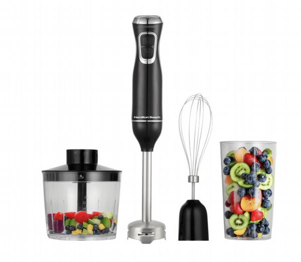 HAMILTON BEACH 4 IN 1 HAND BLENDER SET